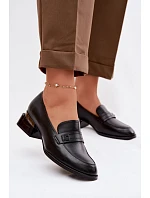 Dámské polobotky na  Černé model 22100835 - VINCEZA