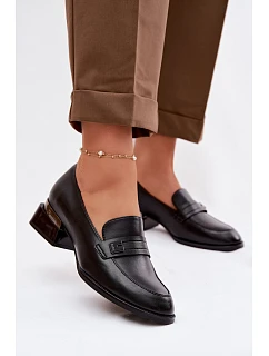 Dámské polobotky na  Černé model 22100835 - VINCEZA