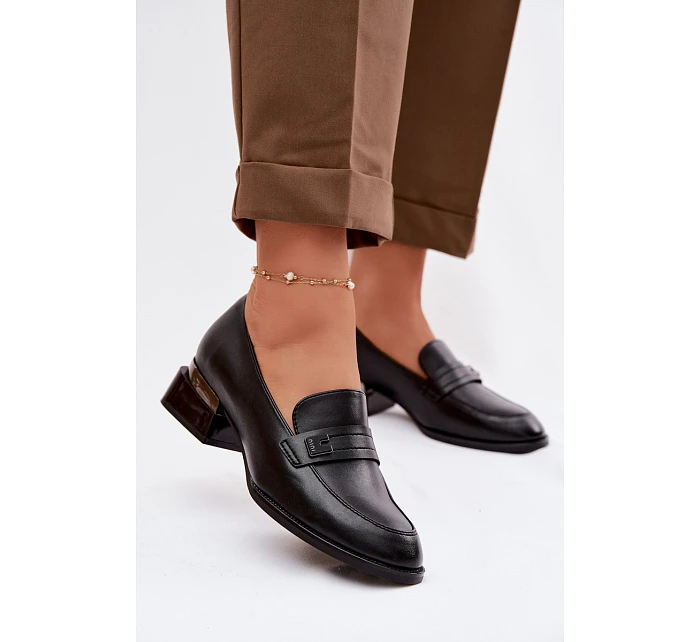 Dámské polobotky na  Černé model 22100835 - VINCEZA