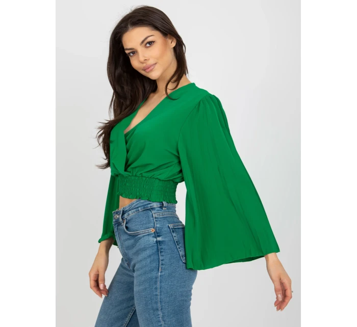 Halenka DHJ BZ model 18408672 zelená - FPrice Halenka DHJ BZ model 18408672 zelená - FPrice