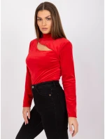 Halenka DHJ BZ model 17041705 červená - FPrice Halenka DHJ BZ model 17041705 červená - FPrice