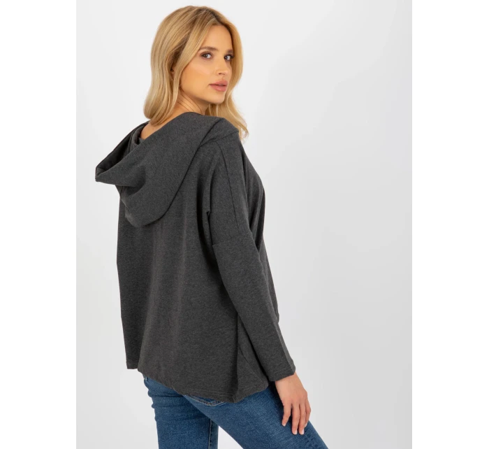 Dámska blúzka EM BZ HS 20 218.27 tmavo šedá - FPrice Dámska blúzka EM BZ HS 20 218.27 tmavo šedá - FPrice