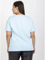 Tričko RV TS model 17388095 světle modrá - FPrice Tričko RV TS model 17388095 světle modrá - FPrice