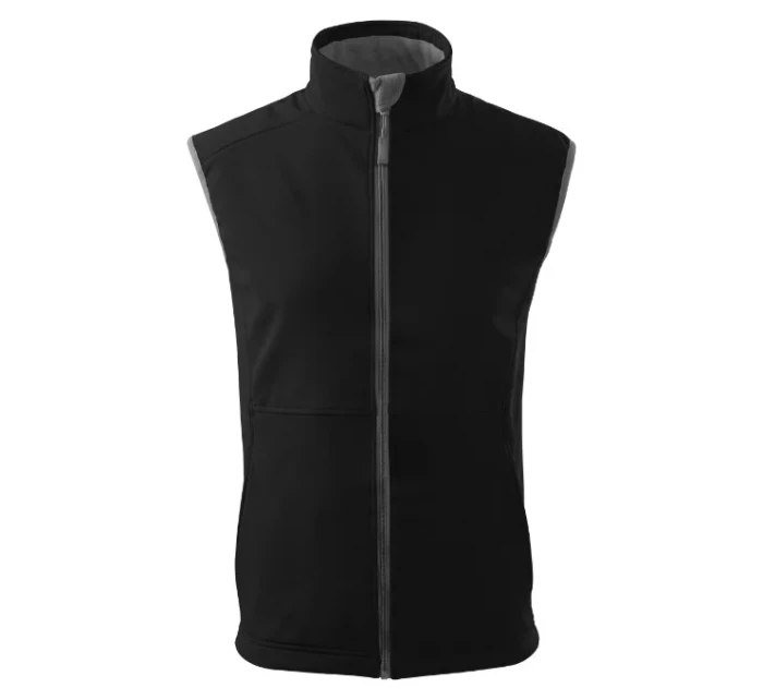 Vision pánska softshellová vesta čierna
