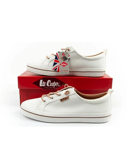 Dámské sportovní tenisky model 22225135 bílé - Lee Cooper Dámské sportovní tenisky model 22225135 bílé - Lee Cooper