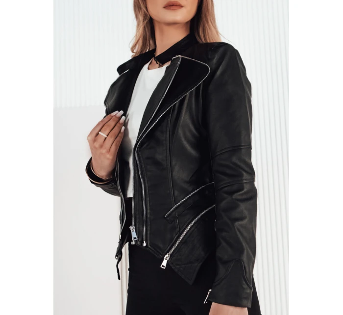 AGER dámska kožená bunda ramones black FashionStreet TY4161 AGER dámska kožená bunda ramones black FashionStreet TY4161