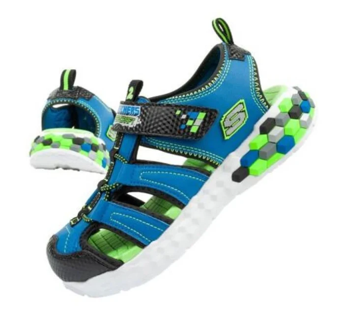 Sandále Skechers Jr 402213L/BBLM