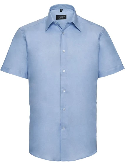 Russell Athletic 923M Košeľa Oxford s krátkym rukávom 11.923M oxford blue Russell Athletic 923M Košeľa Oxford s krátkym rukávom 11.923M oxford blue