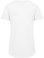 Build your Brand BY 028 Pánske tričko „Shaped Long“ 56.0028 biele