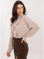 Koszula IT KS model 21795538 beżowy - FPrice Koszula IT KS model 21795538 beżowy - FPrice