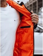 Pánska prešívaná zimná bunda s kapucňou zelená FashionStreet TX4893