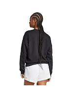 Dámska mikina adidas Animal Print 3-Stripes French Terry Sweatshirt black JM1835