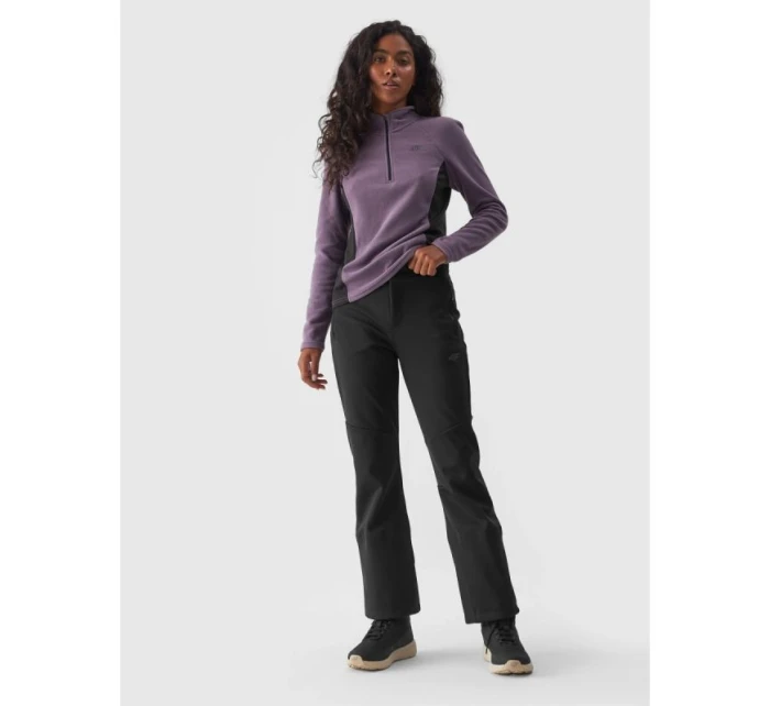 Dámske lyžiarske nohavice s membránou 10000 softshell 4F 4FWAW24TFTRF706-20S Dámske lyžiarske nohavice s membránou 10000 softshell 4F 4FWAW24TFTRF706-20S