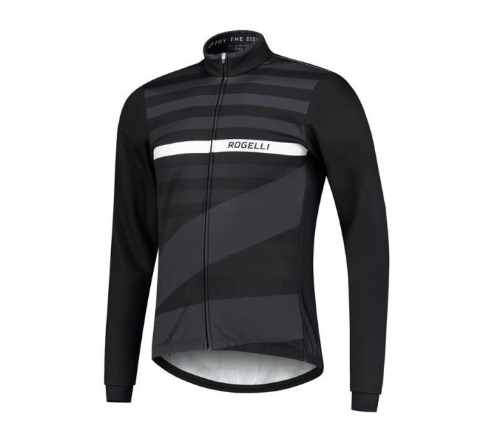 Rogelli zimná bunda STRIPE čierna M