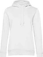 B&C Inspire Hooded /women_° Dámska mikina s kapucňou 01.W34B biela