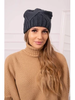 Dámská čepice Liliana model 18752209 graphite - K-Fashion