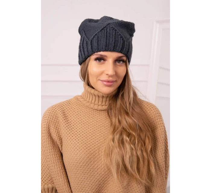 Dámská čepice Liliana model 18752209 graphite - K-Fashion