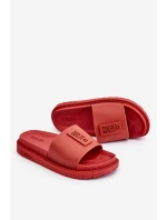 Damskie Klapki Big Star LL274430 Czerwone Damskie Klapki Big Star LL274430 Czerwone