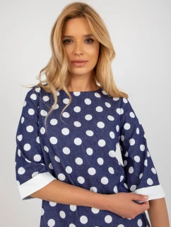 Blúzka LK BZ 506755.56P tmavomodrá