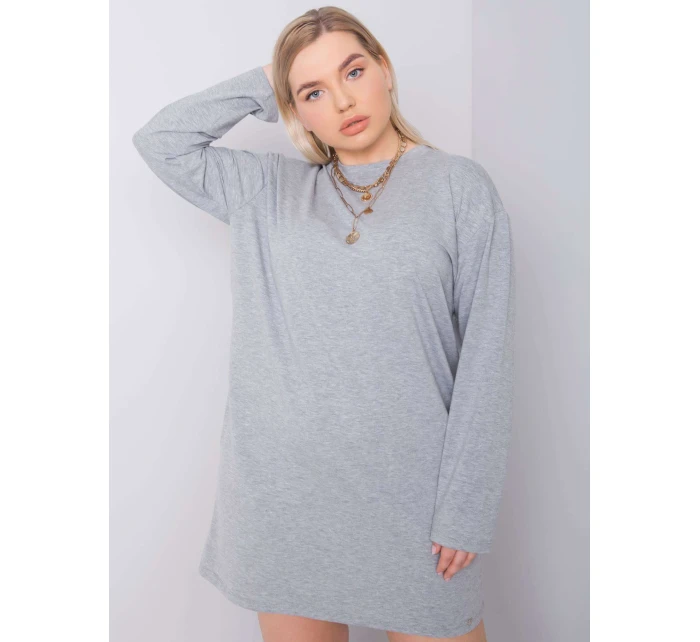 Šaty RV SK 6321.93 sivá
