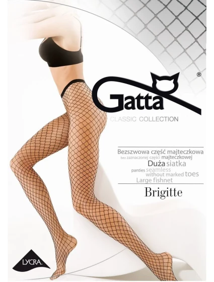 BRIGITTE - Dámske pančuchové nohavice kabaretky 05 - GATTA