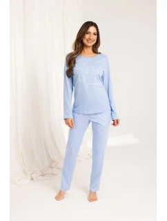 Regina 704 long/r M-XL Z25/26 dámske pyžamo