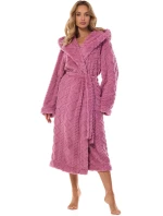 Dlouhý dámský župan 2402 model 20504586 S2XL - L&L