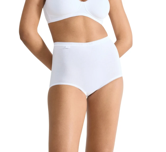 Dámské kalhotky 3 pack Basic maxi white - Sloggi Dámské kalhotky 3 pack Basic maxi white - Sloggi