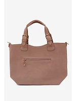 kabelka z imitace semiše model 22111650 - Flora&Co