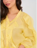 IT košeľa KS 29035.50 žltá