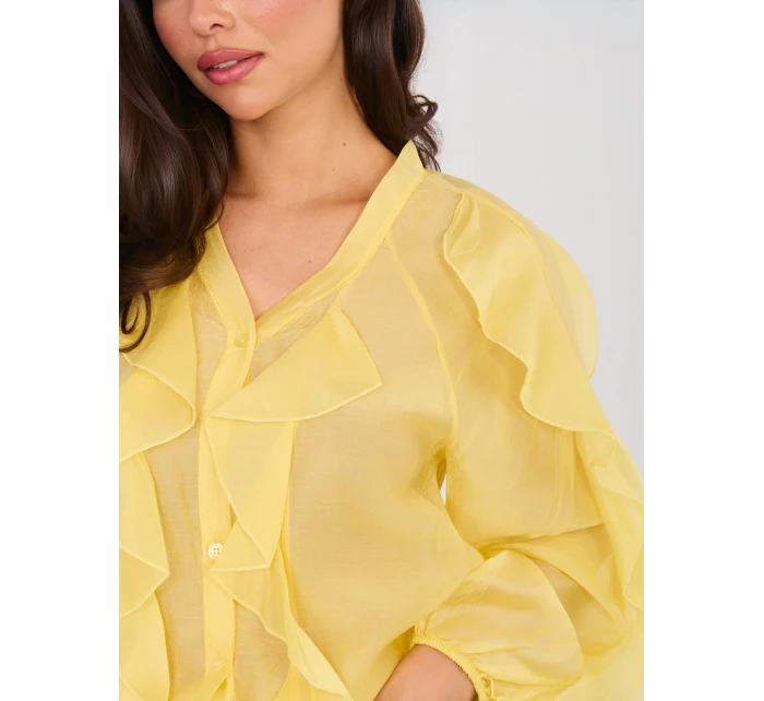 IT košeľa KS 29035.50 žltá