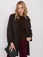 Kabát IT EN 20238.23 tmavohnedý