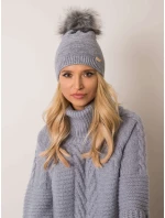 Dámska čiapka.69 sivá