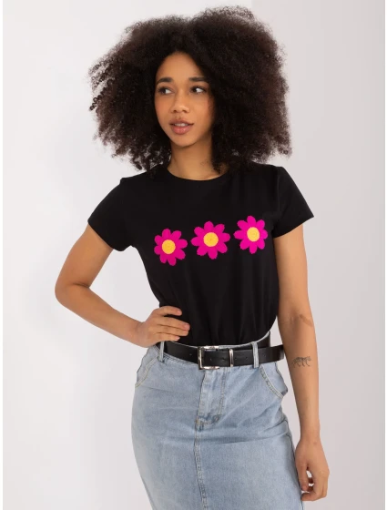 Bluzka RV BZ model 19734963 czarny - FPrice Bluzka RV BZ model 19734963 czarny - FPrice