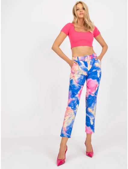 Dámske nohavice SP 12787A.29X tmavo modrá - Rosa Rossa