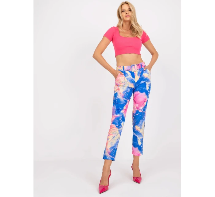 Dámske nohavice SP 12787A.29X tmavo modrá - Rosa Rossa