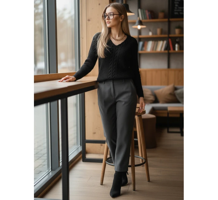 dámský svetr černý Dstreet model 21967084 - FashionStreet