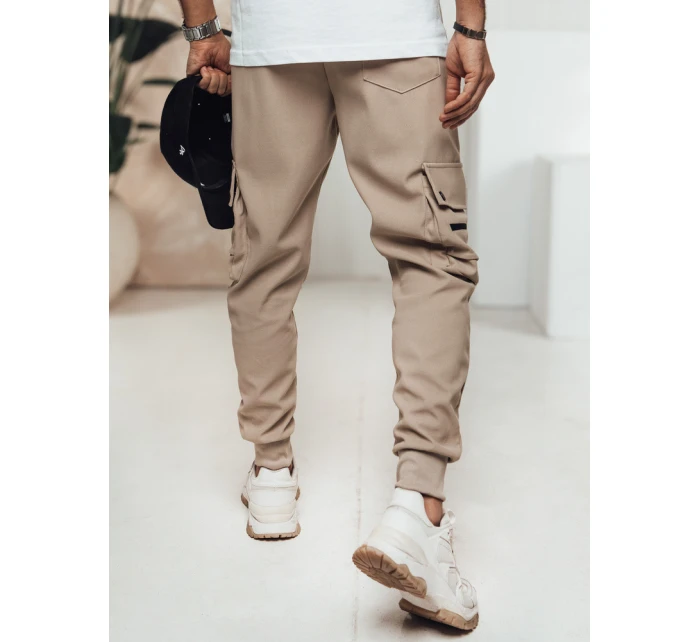 Pánské kalhoty cargo béžové Dstreet model 21982795 - FashionStreet