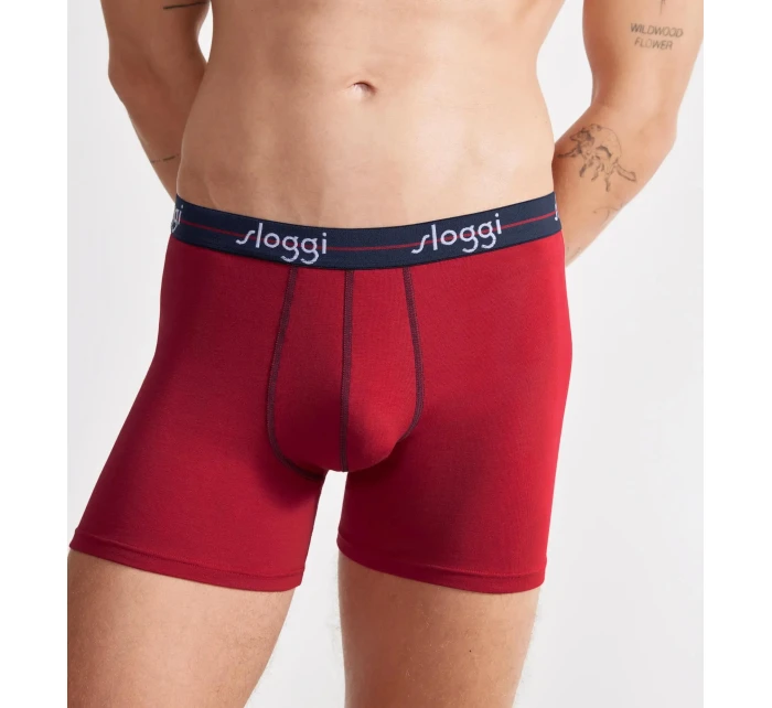 Pánske boxerky Start Short C2P box - červené M008 - SLOGGI