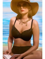 SK Maxi Černá plavková podprsenka s košíčky model 21949465 - Ava