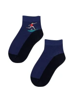 Gatta 224.N59, G24.N59 Cottoline Woisenne chlapčenské vzorované ponožky 21-26