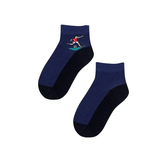 Gatta 224.N59, G24.N59 Cottoline Woisenne chlapčenské vzorované ponožky 21-26