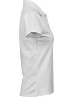TJ Dámské luxusní piqué polo s výstřihem do V 18. white model 22497437 - Tee Jays
