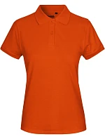 O Dámské piqué polo z bio bavlny orange model 22503845 - Neutral