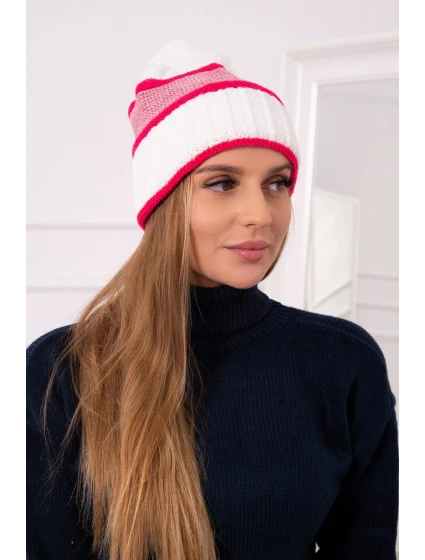 Kinga dámská čepice K297  růžová model 18751263 - K-Fashion