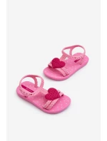 Sandałki Dziecięce Z Sercem 81997 Ipanema My First Baby Różowe