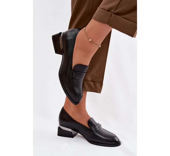 Dámské polobotky na  Černé model 22100835 - VINCEZA