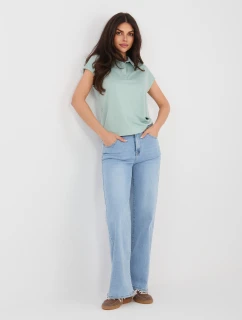 Tričko D17029M02856A pistáciové