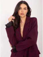 Marynarka IT MA ciemny czerwony model 21818957 - FPrice Marynarka IT MA ciemny czerwony model 21818957 - FPrice