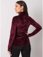 Blúzka LK BZ 508410.07P gaštanová